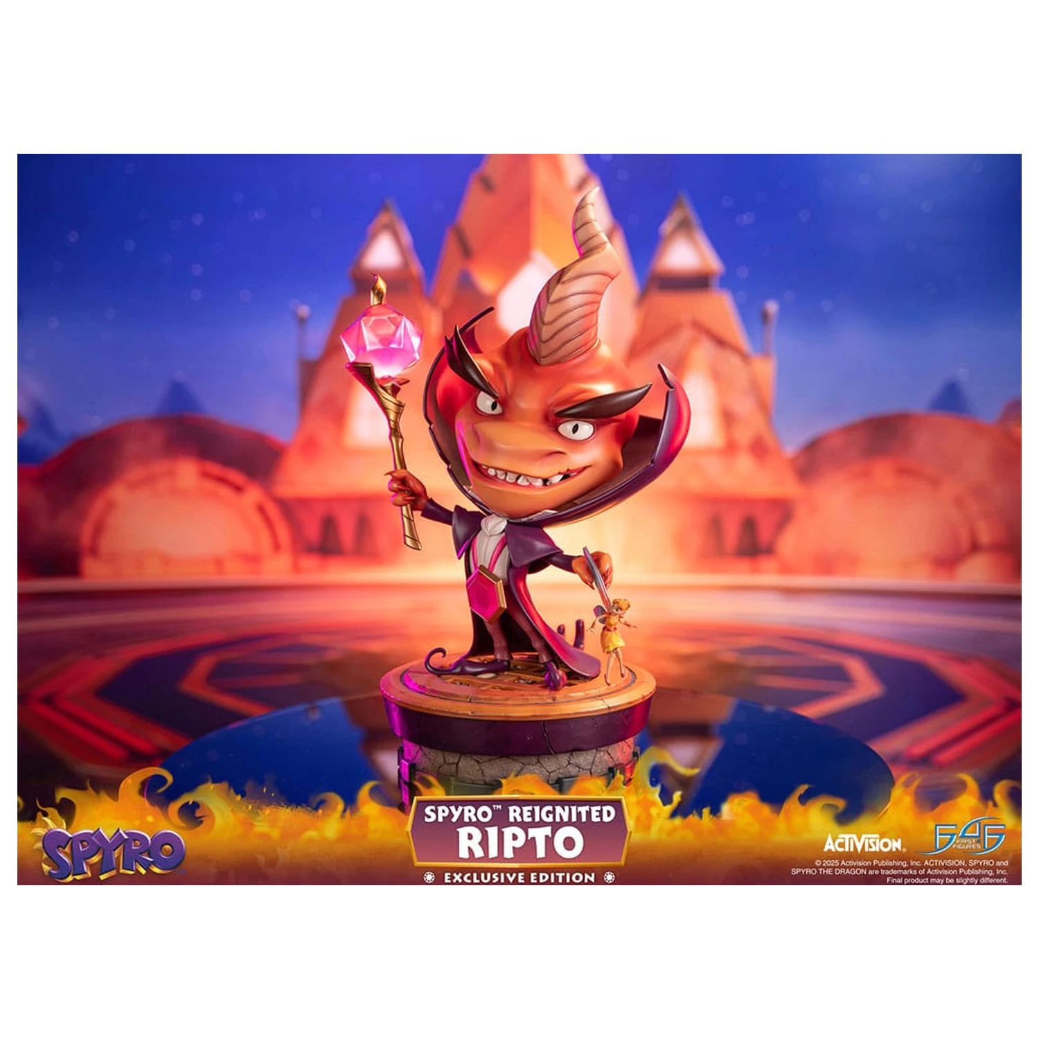 Spyro Reignited Statue Ripto Exclusive Edition 47 cm product photo