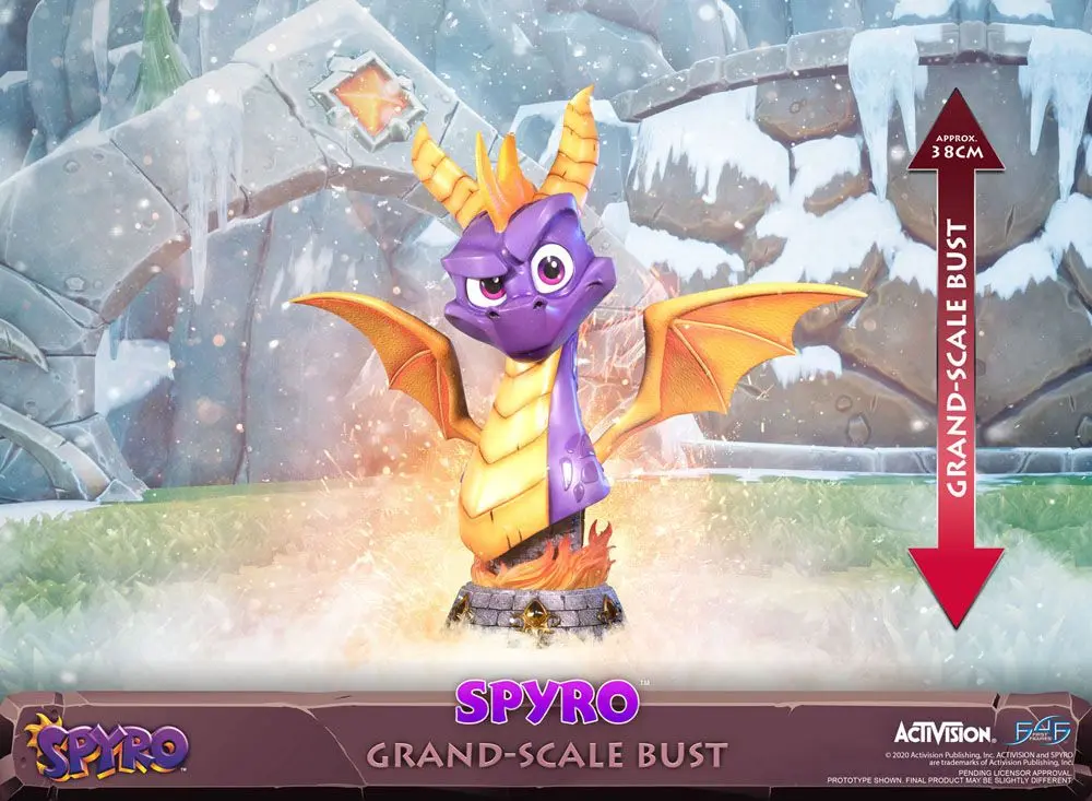 Spyro Reignited Trilogy Grand Scale Bust Spyro 38 cm product photo