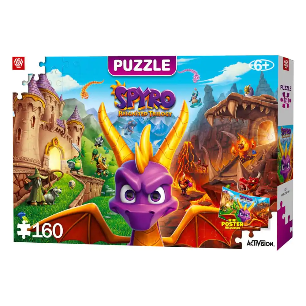 Spyro Reignited Trilogy Kids Puzzle (160 pieces) product photo