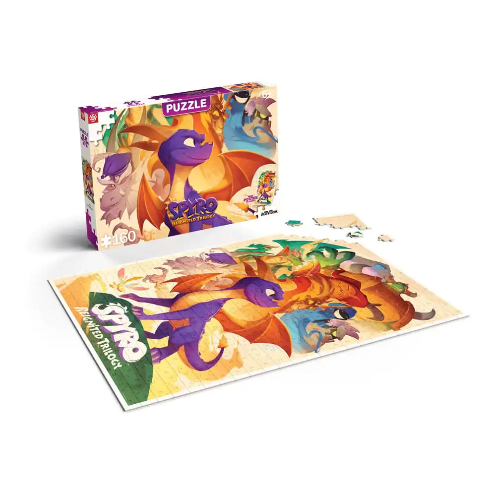 Spyro Reignited Trilogy Kids Puzzle Heroes (160 pieces) product photo