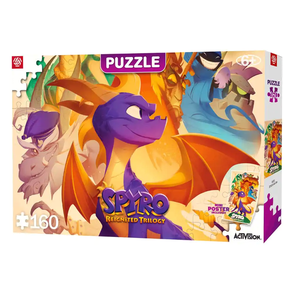 Spyro Reignited Trilogy Kids Puzzle Heroes (160 pieces) product photo