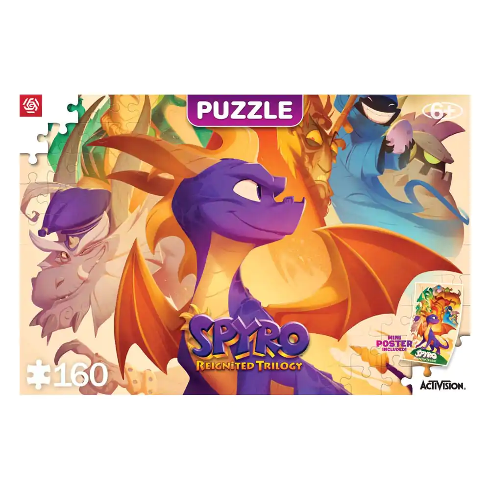 Spyro Reignited Trilogy Kids Puzzle Heroes (160 pieces) product photo