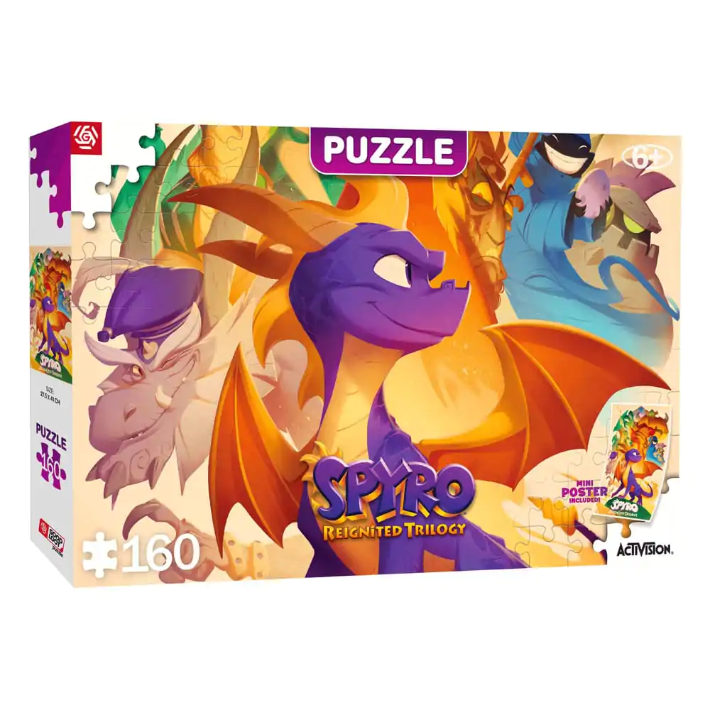 Spyro Reignited Trilogy Kids Puzzle Heroes (160 pieces) product photo