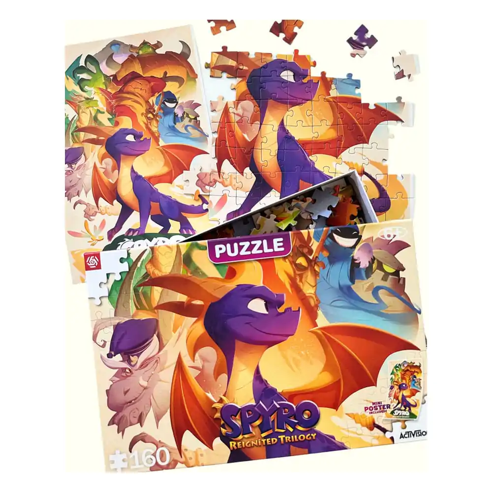 Spyro Reignited Trilogy Kids Puzzle Heroes (160 pieces) product photo