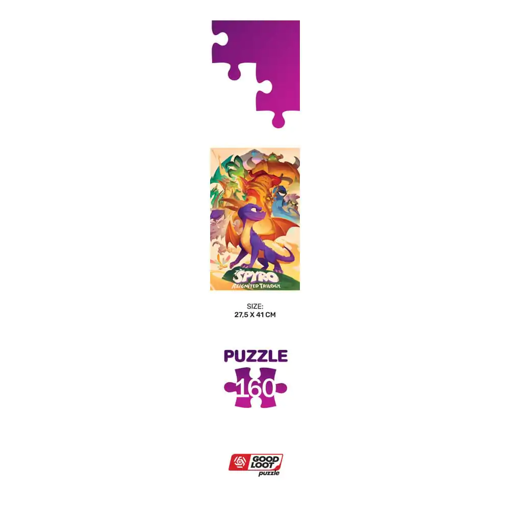 Spyro Reignited Trilogy Kids Puzzle Heroes (160 pieces) product photo