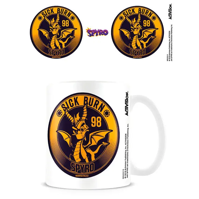 Spyro the Dragon Sick Burn mug product photo