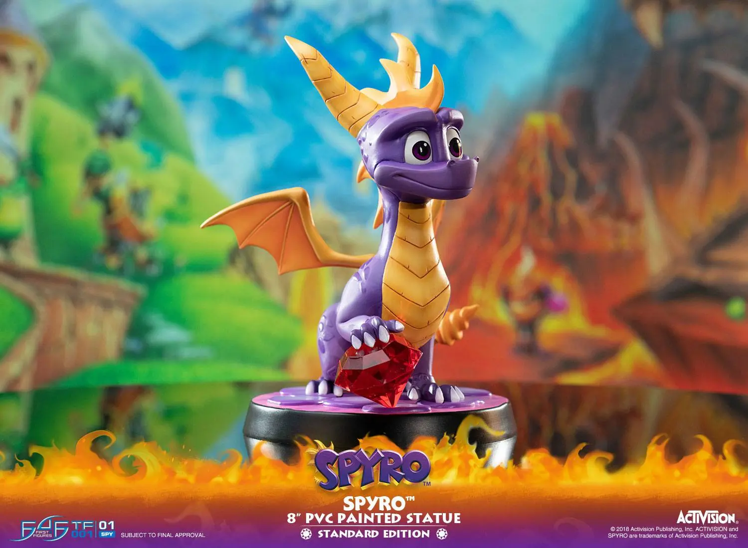 Spyro the Dragon PVC Statue Spyro 20 cm product photo