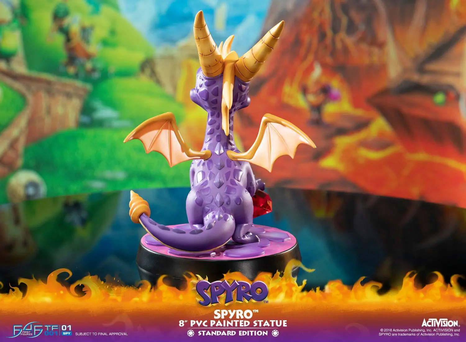 Spyro the Dragon PVC Statue Spyro 20 cm product photo