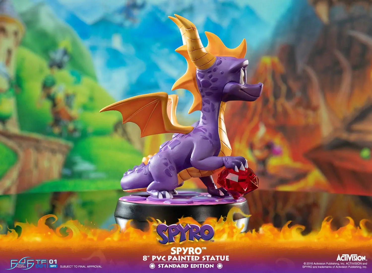 Spyro the Dragon PVC Statue Spyro 20 cm product photo