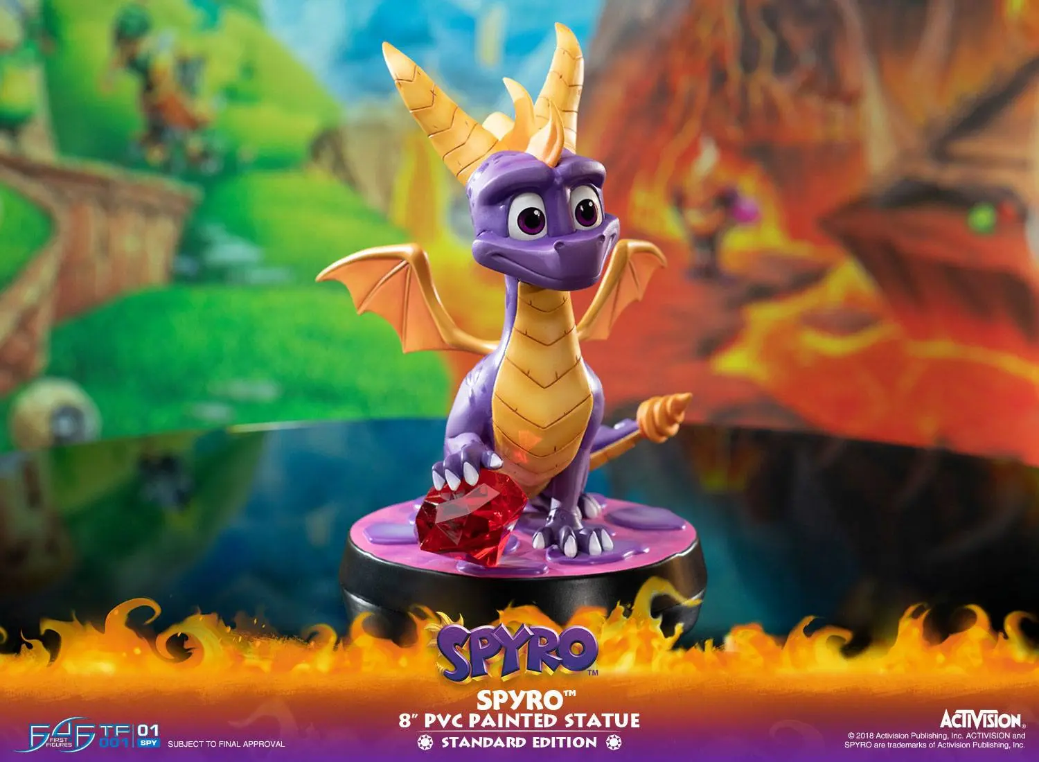 Spyro the Dragon PVC Statue Spyro 20 cm product photo