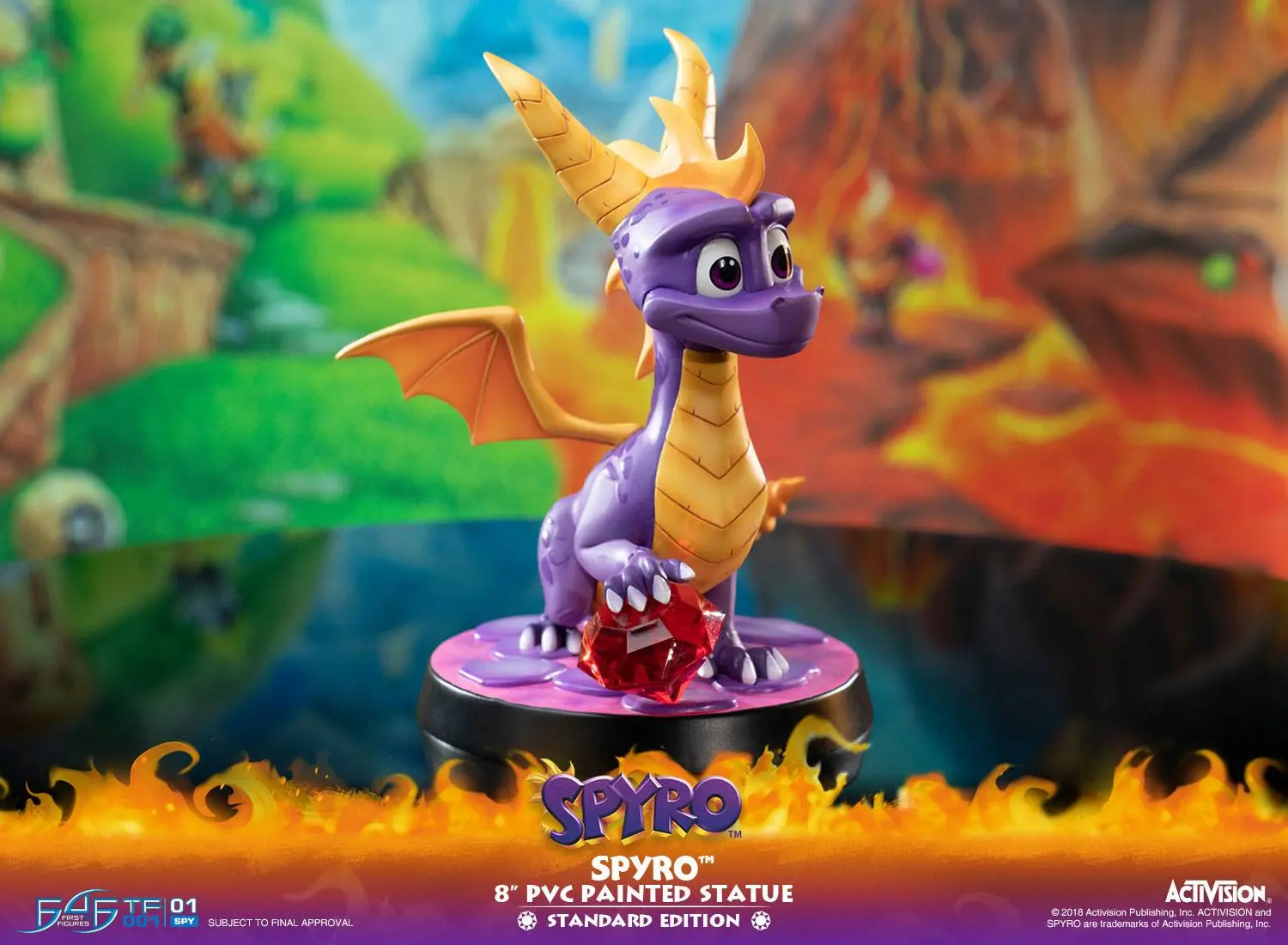 Spyro the Dragon PVC Statue Spyro 20 cm product photo