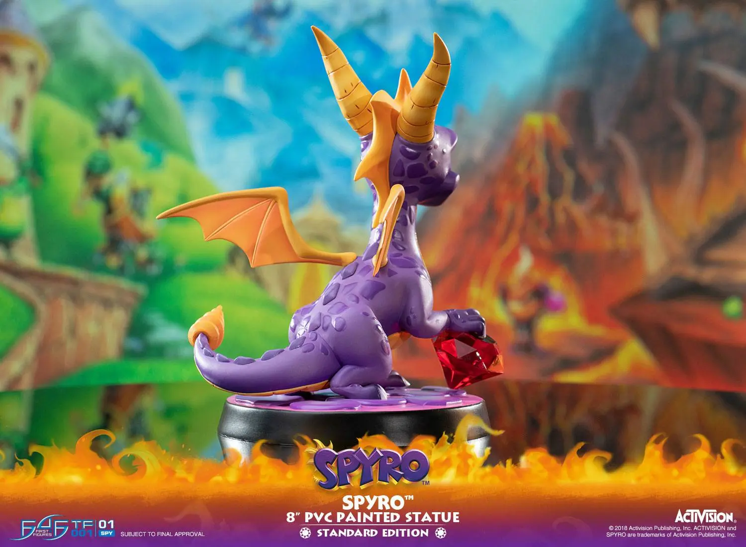 Spyro the Dragon PVC Statue Spyro 20 cm product photo