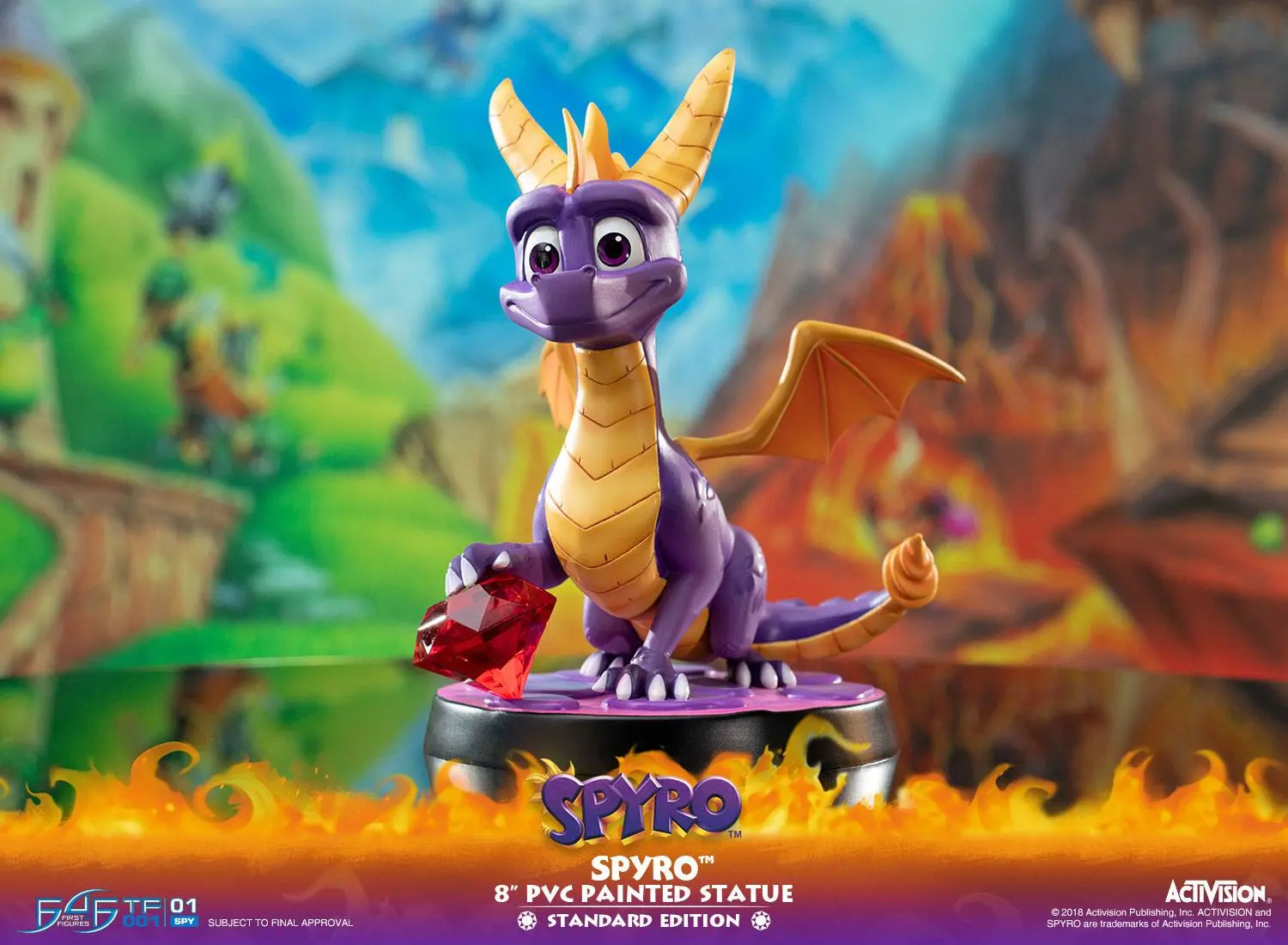 Spyro the Dragon PVC Statue Spyro 20 cm product photo