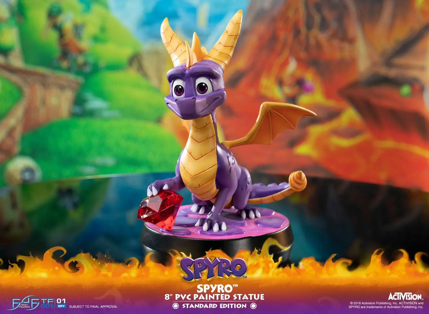 Spyro the Dragon PVC Statue Spyro 20 cm product photo