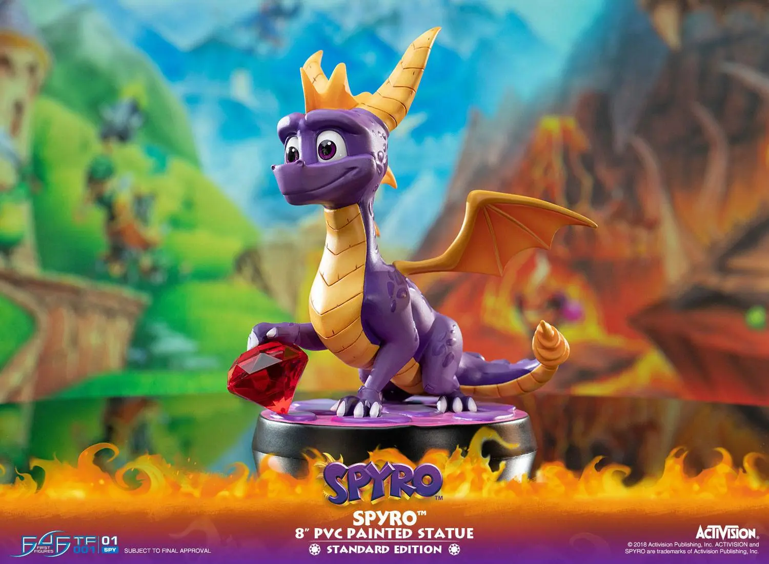 Spyro the Dragon PVC Statue Spyro 20 cm product photo