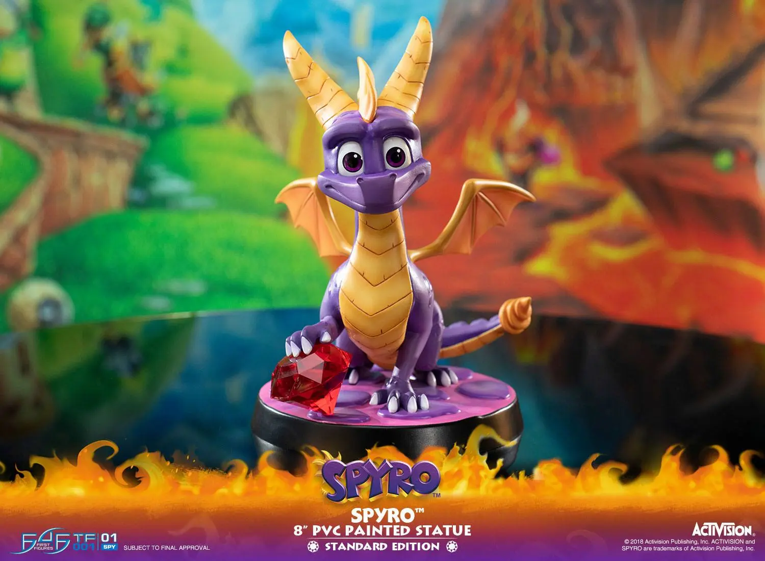 Spyro the Dragon PVC Statue Spyro 20 cm product photo