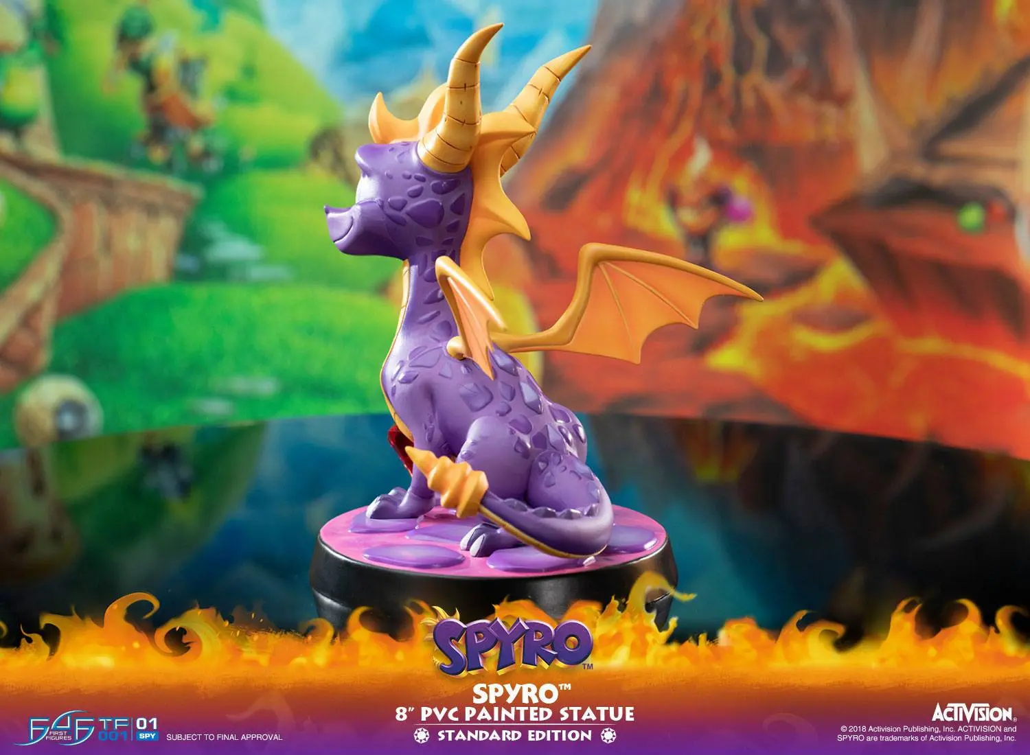 Spyro the Dragon PVC Statue Spyro 20 cm product photo