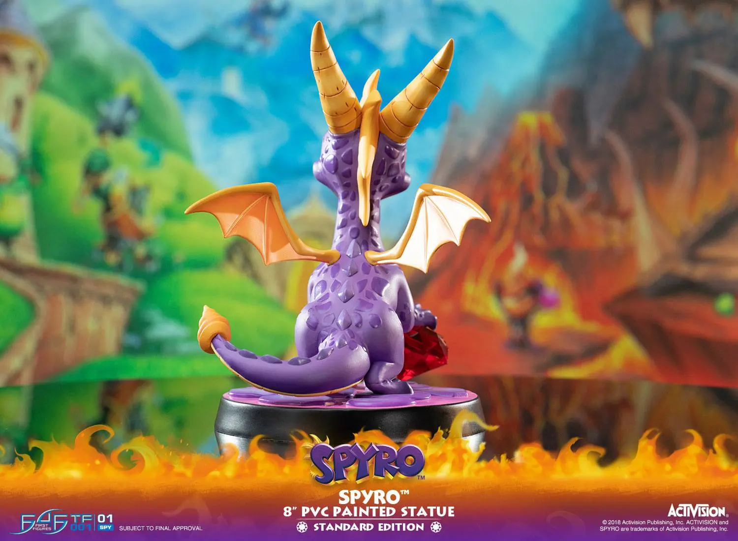Spyro the Dragon PVC Statue Spyro 20 cm product photo