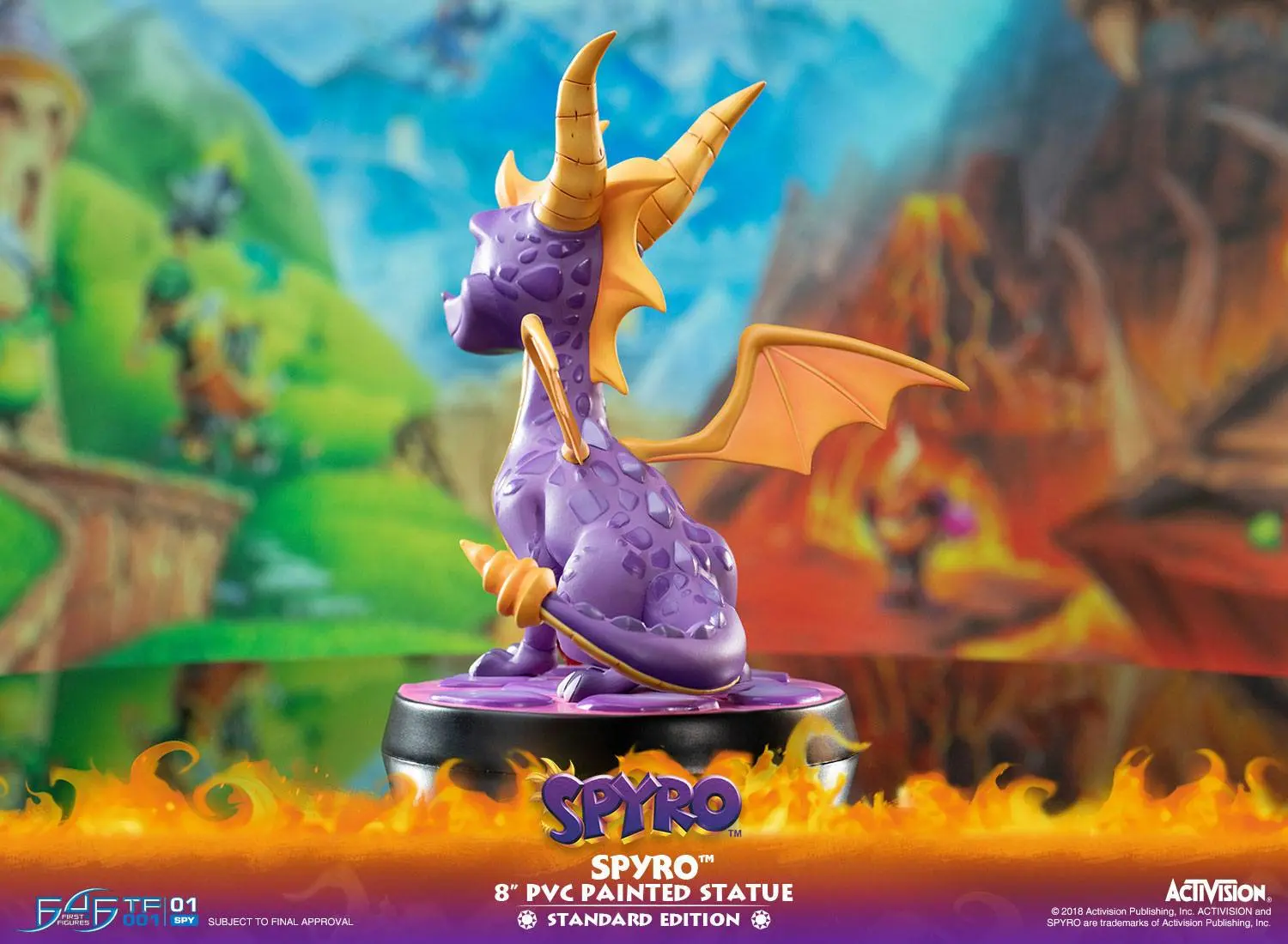 Spyro the Dragon PVC Statue Spyro 20 cm product photo