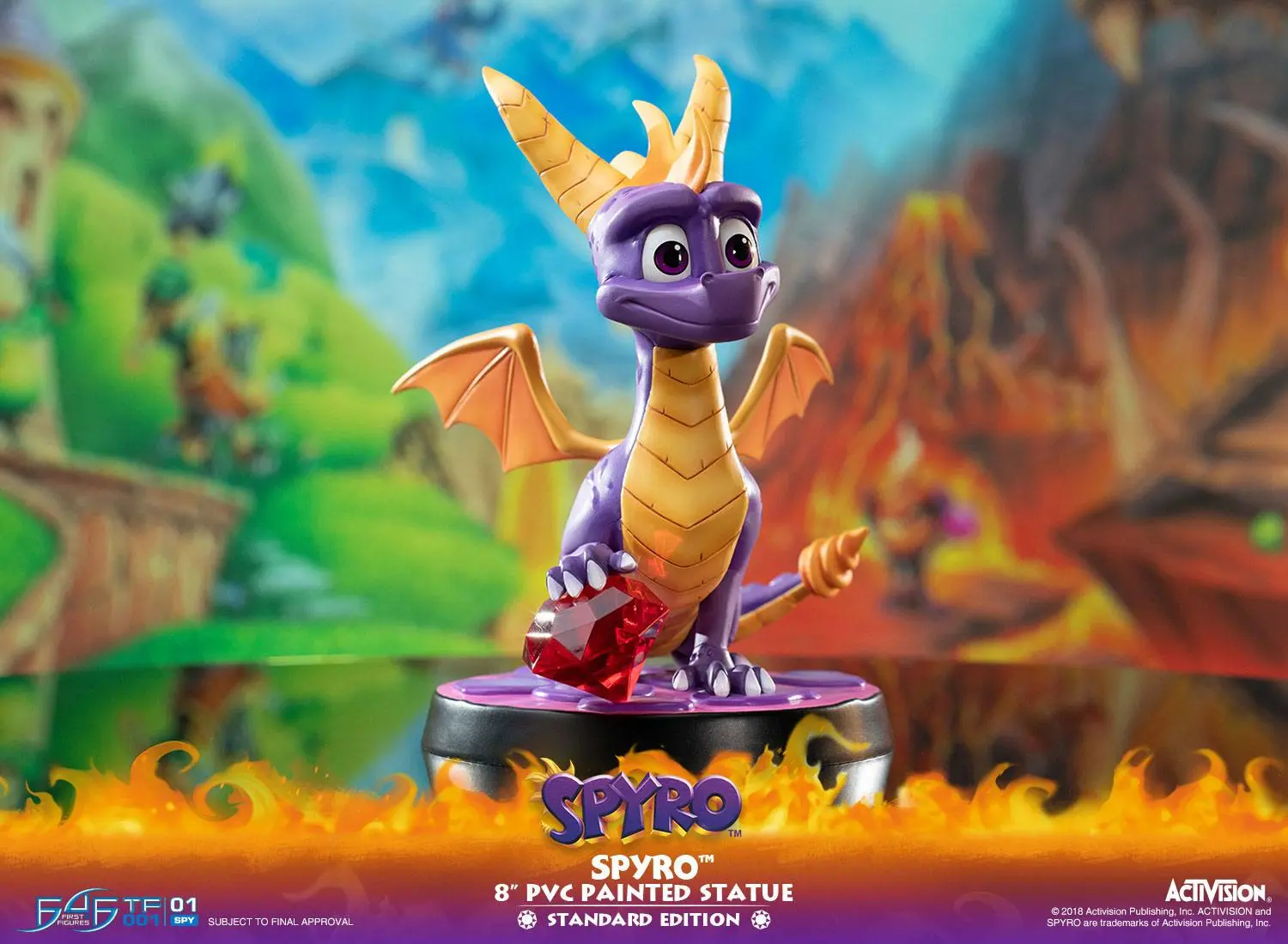 Spyro the Dragon PVC Statue Spyro 20 cm product photo