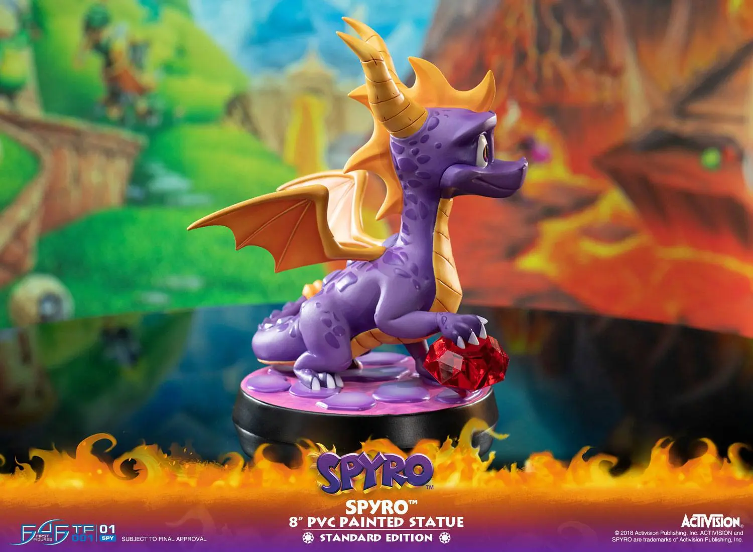 Spyro the Dragon PVC Statue Spyro 20 cm product photo