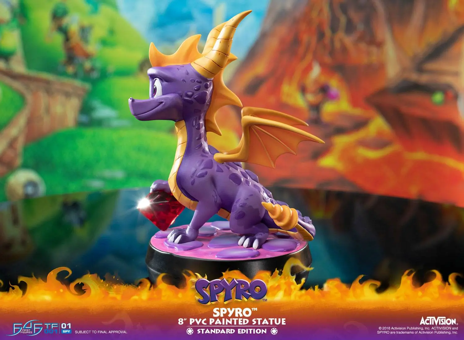 Spyro the Dragon PVC Statue Spyro 20 cm product photo