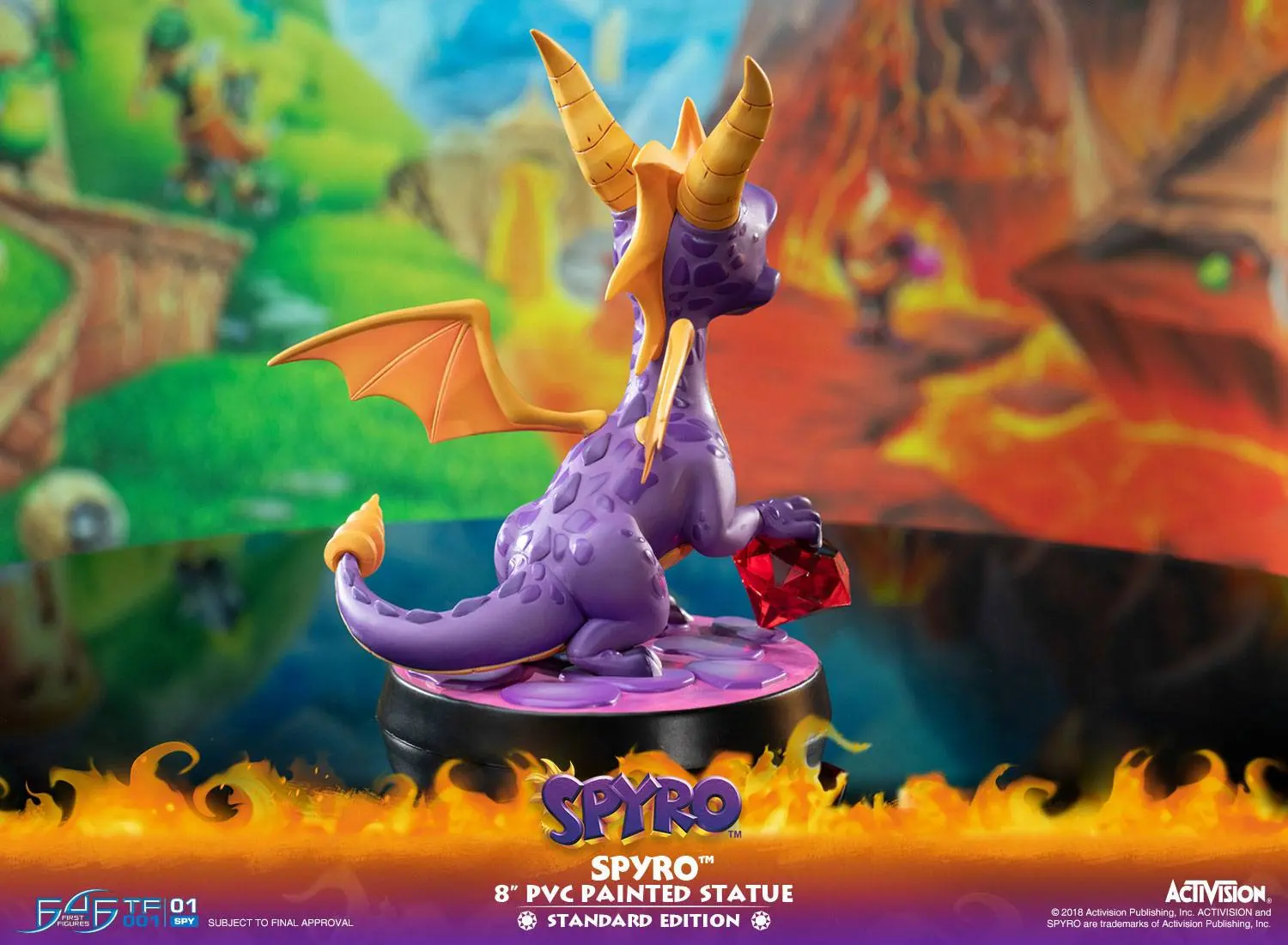 Spyro the Dragon PVC Statue Spyro 20 cm product photo