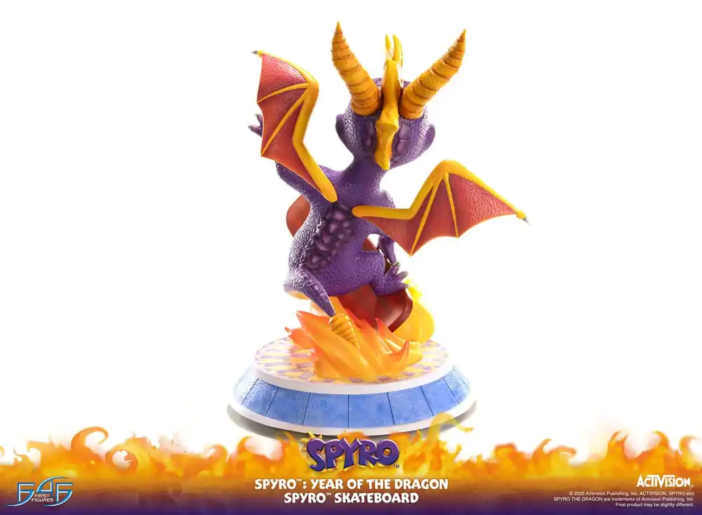 Spyro : Year of the Dragon Statue Spyro Skateboard 34 cm product photo