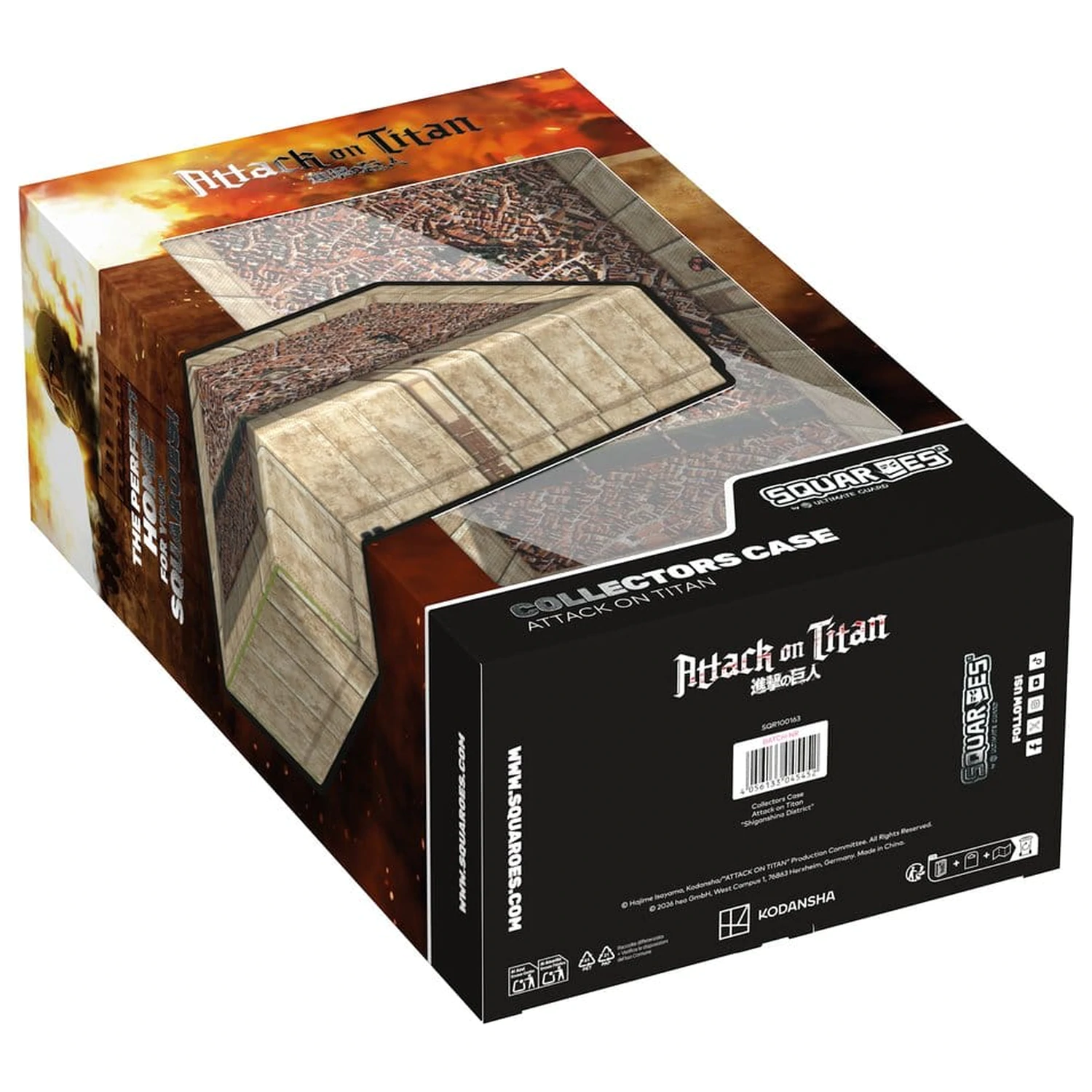 Squaroes - Collectors Case 800 Attack on Titan - Shiganshina District product photo