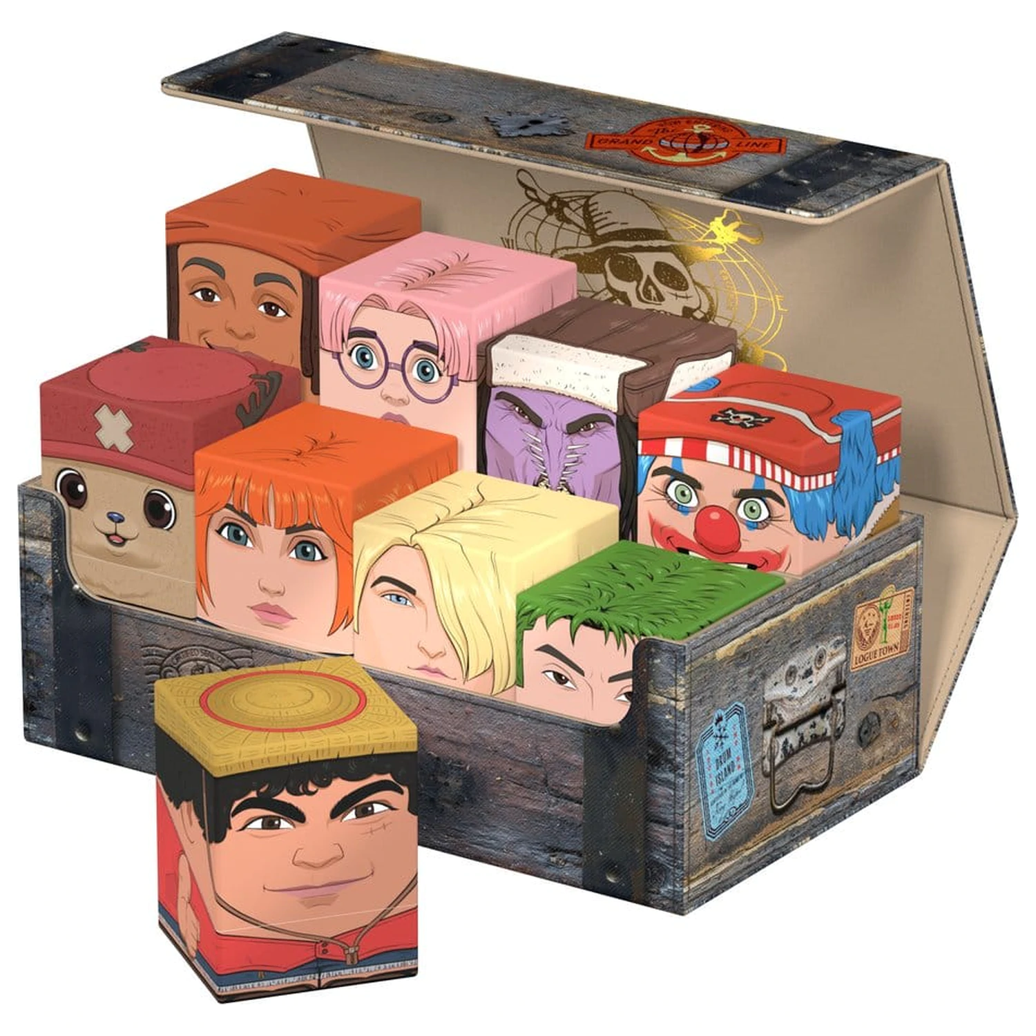 Squaroes Collectors Case 800 ONE PIECE - Wooden Chest product photo