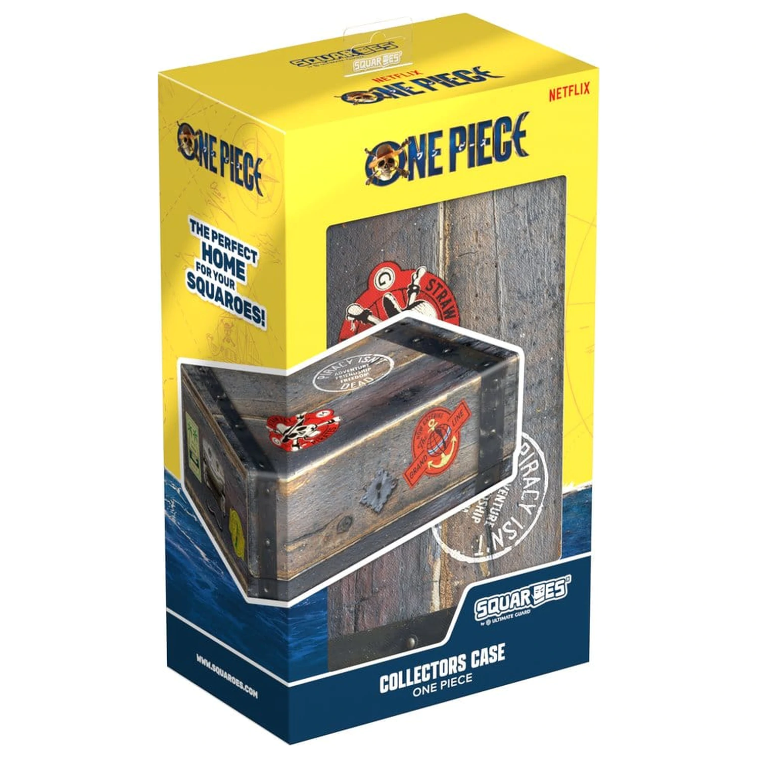 Squaroes Collectors Case 800 ONE PIECE - Wooden Chest product photo