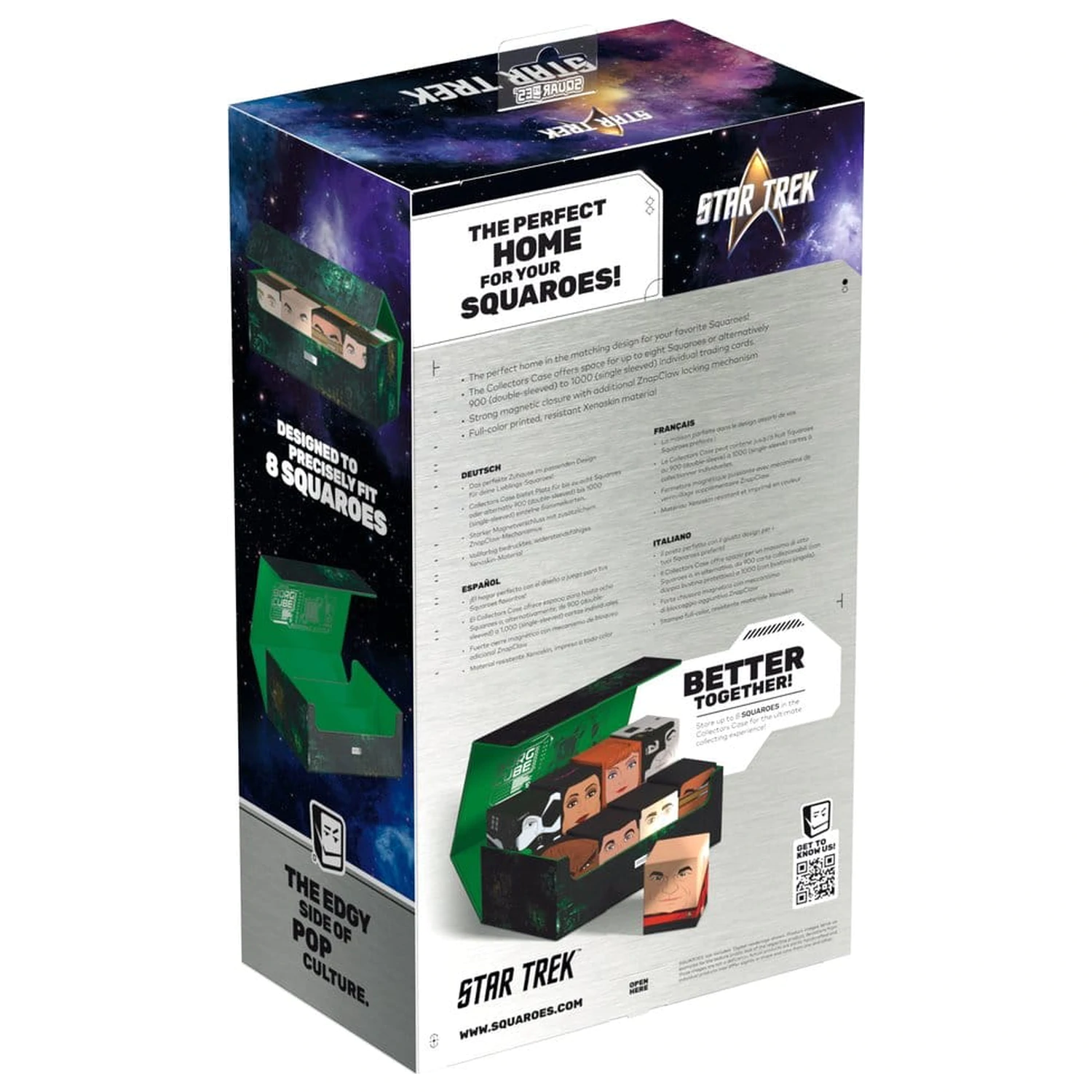Squaroes Collectors Case 800 Star Trek: The Next Generation - Borg Cube product photo