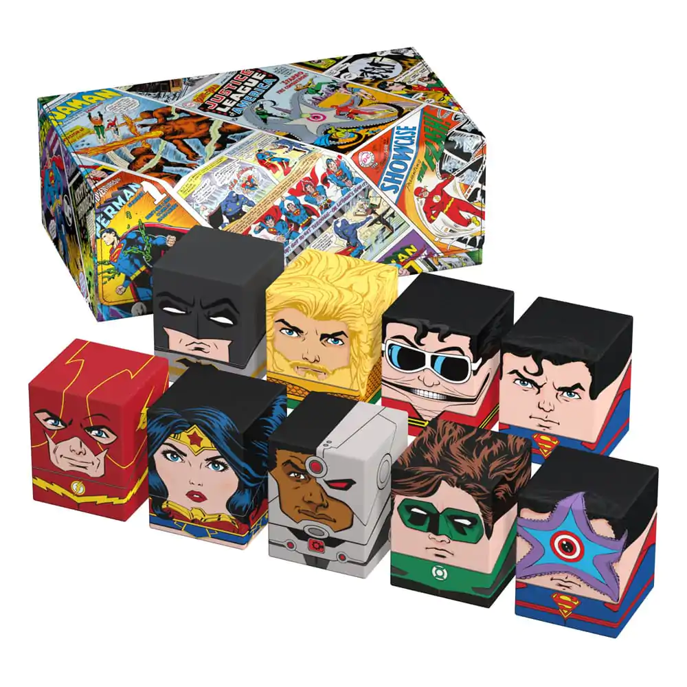 Squaroes - Collectors Case DC Justice League™ - Vintage Comics product photo