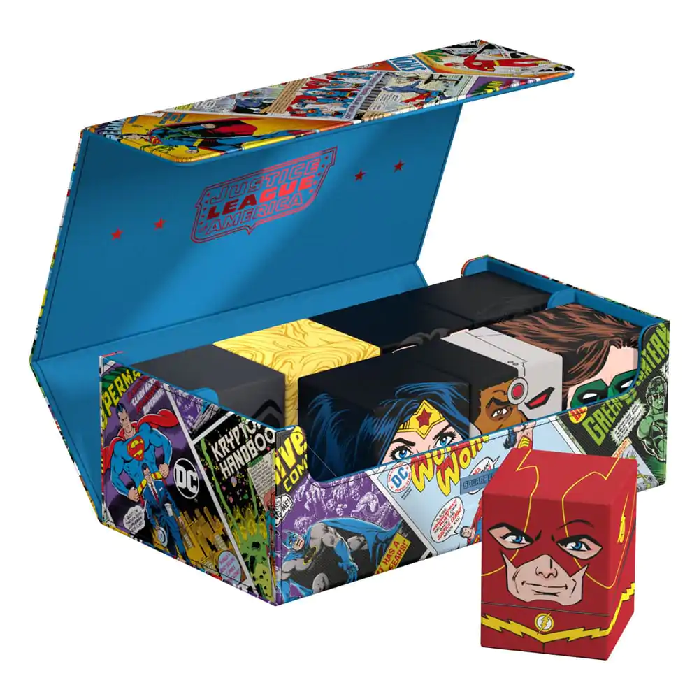 Squaroes - Collectors Case DC Justice League™ - Vintage Comics product photo