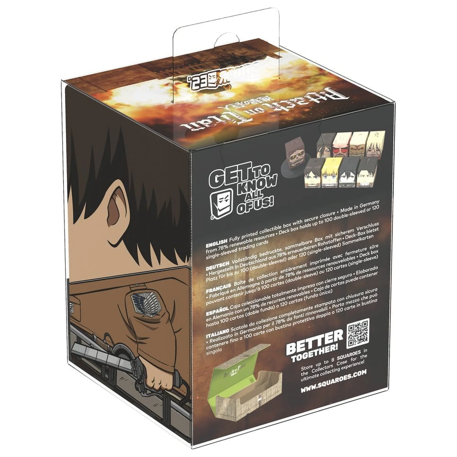 Squaroes Squaroe Attack on Titan AOT001 - Eren Jäger product photo