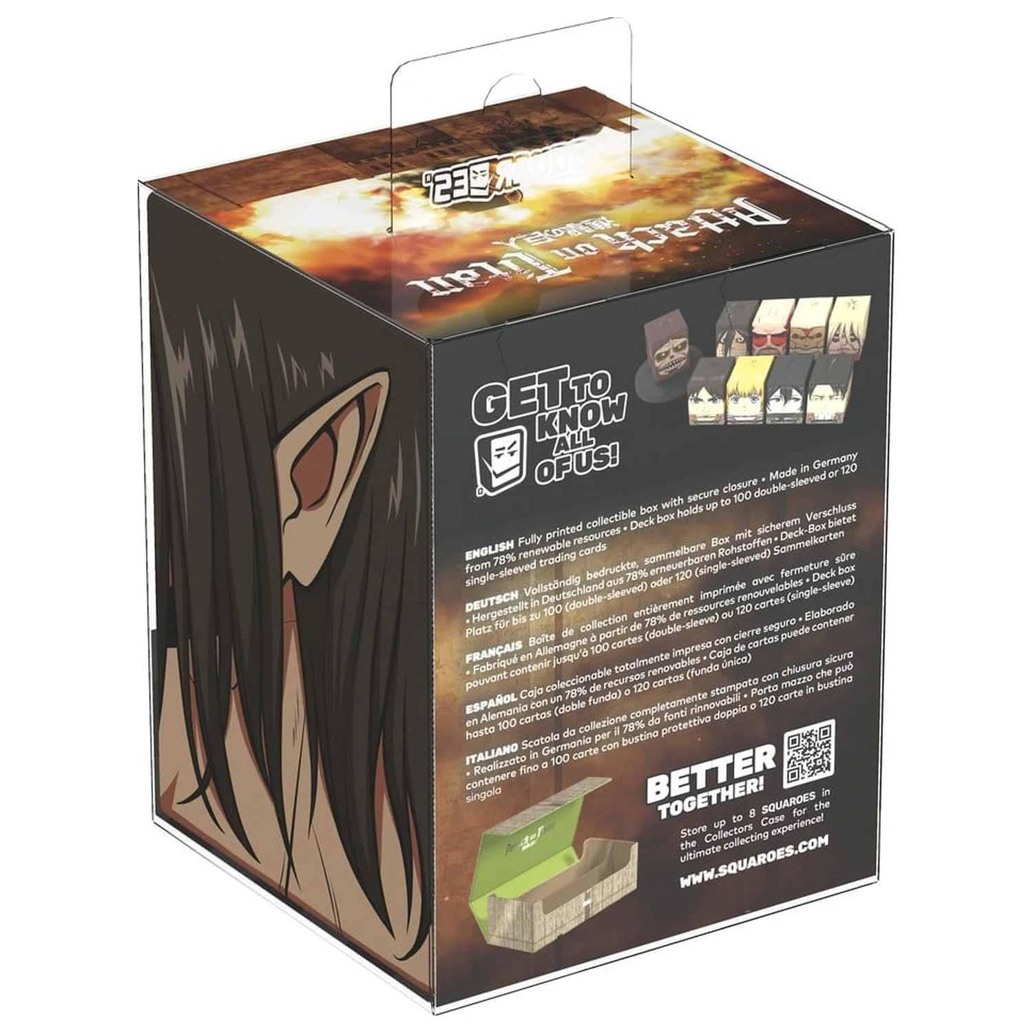 Squaroes Squaroe Attack on Titan AOT005 - Attack Titan product photo