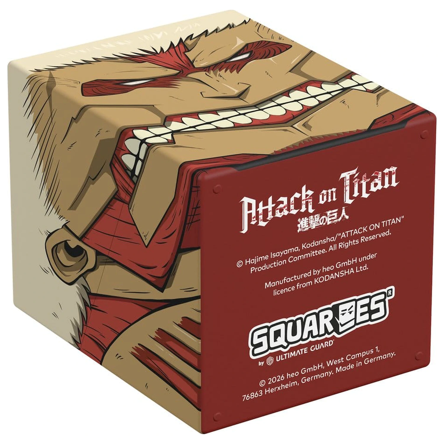 Squaroes Squaroe Attack on Titan AOT007 - Armored Titan product photo
