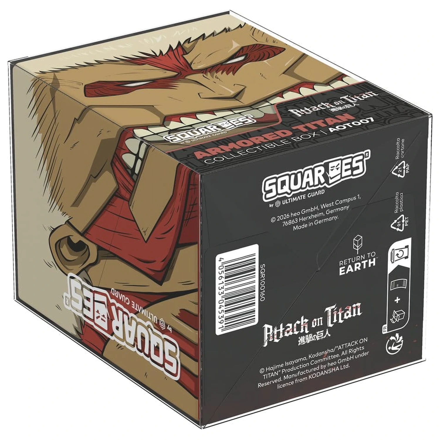 Squaroes Squaroe Attack on Titan AOT007 - Armored Titan product photo