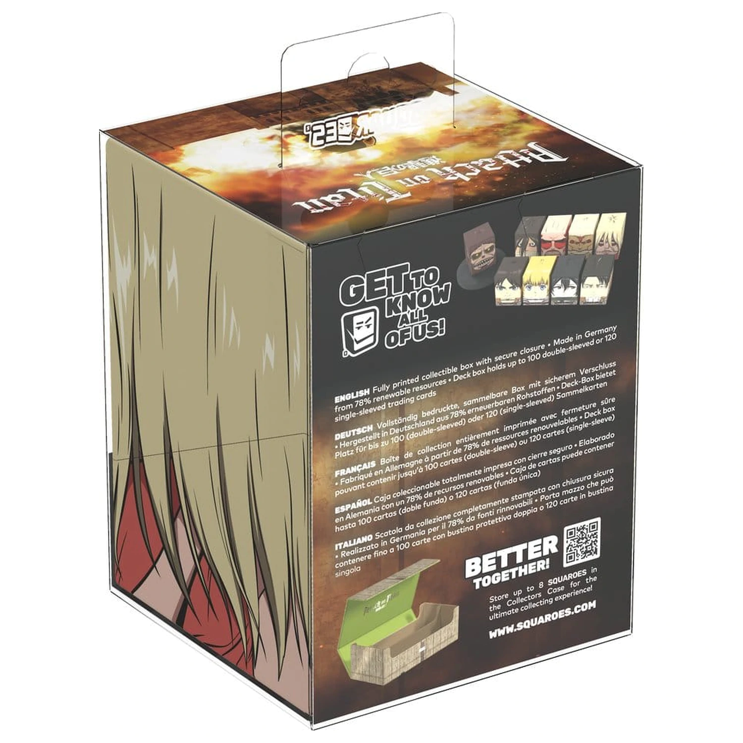 Squaroes Squaroe Attack on Titan AOT008 - Female Titan product photo