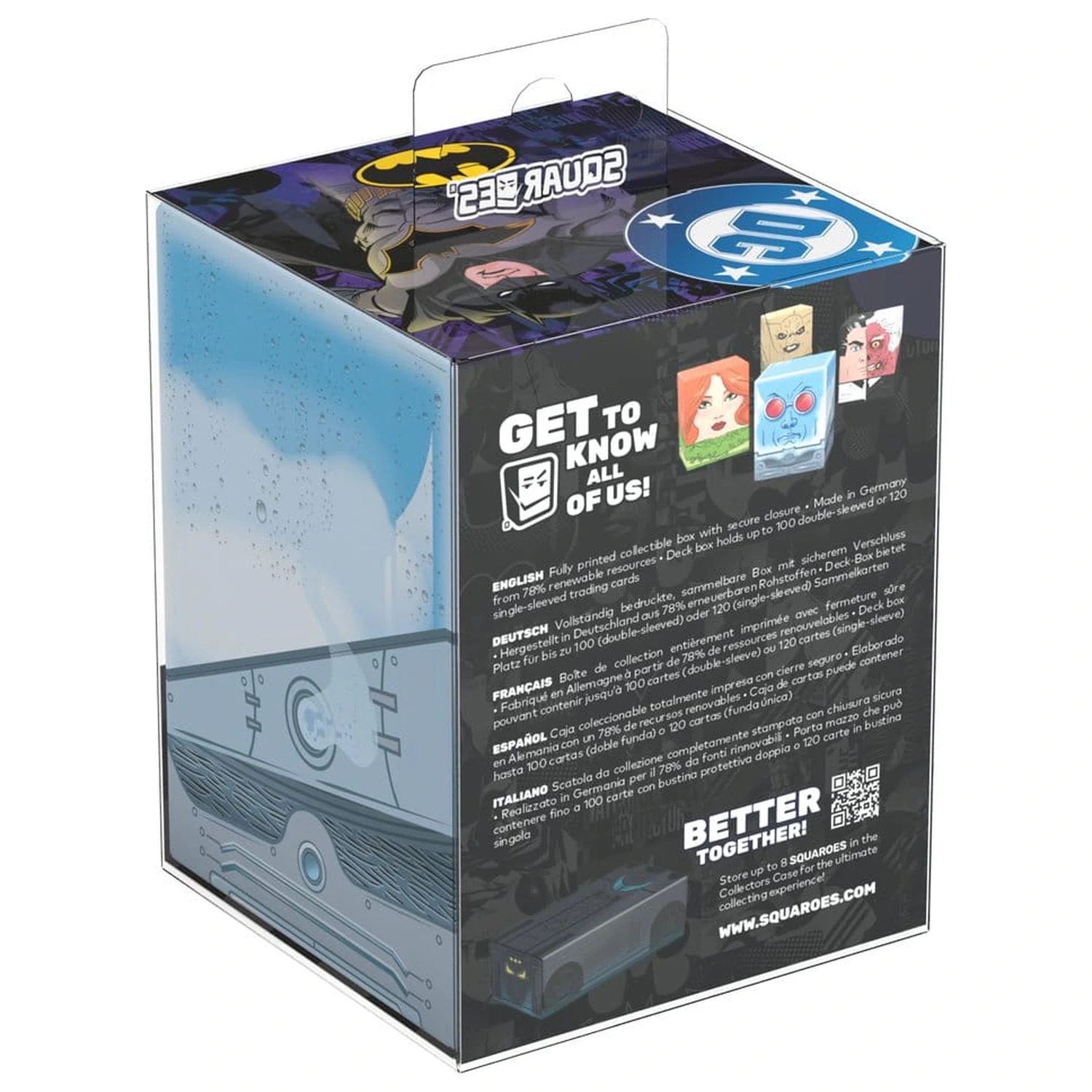 Squaroes Squaroe Batman: Gotham City GC010 - Mr. Freeze product photo