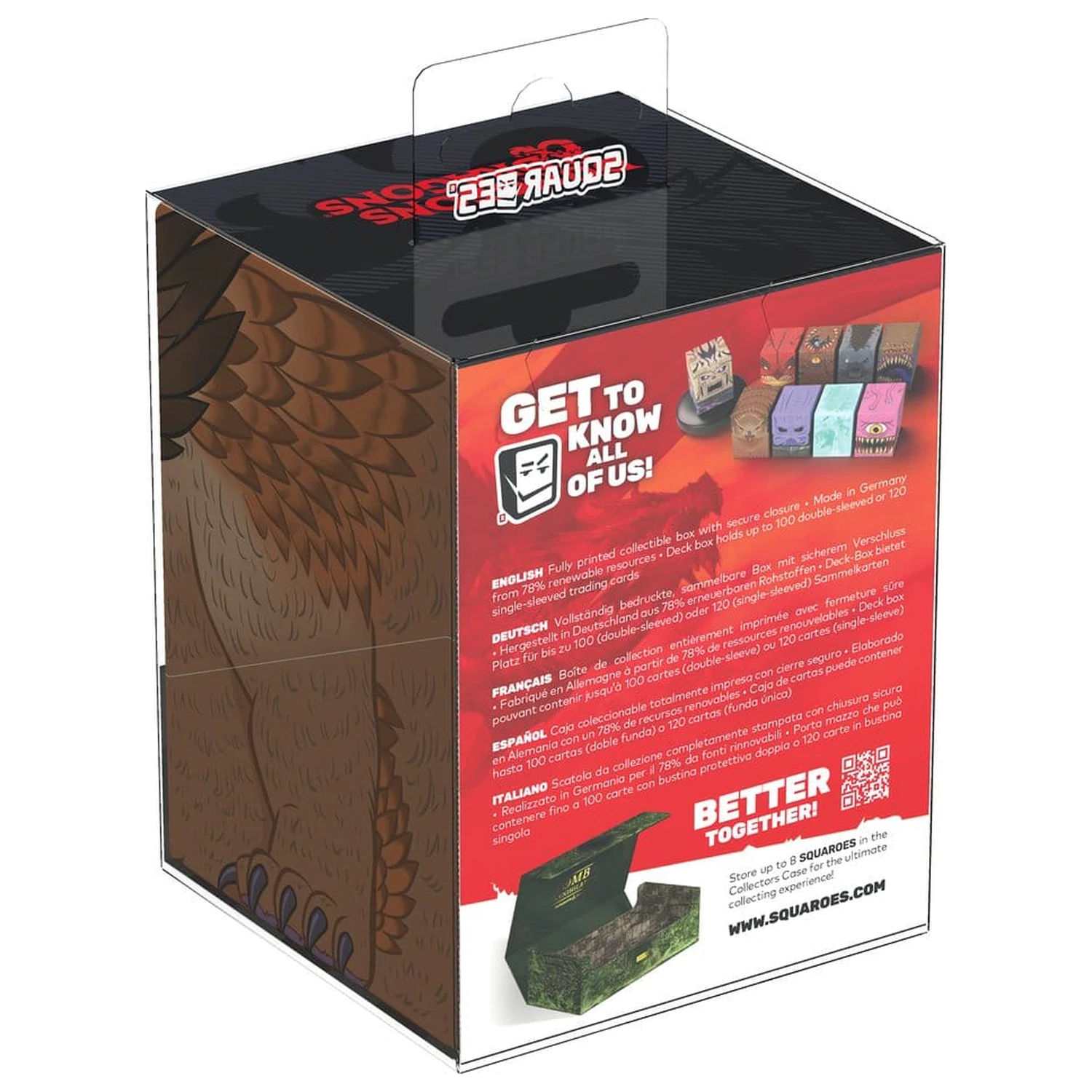 Squaroes Squaroe Dungeons & Dragons DND004 - Owlbear product photo