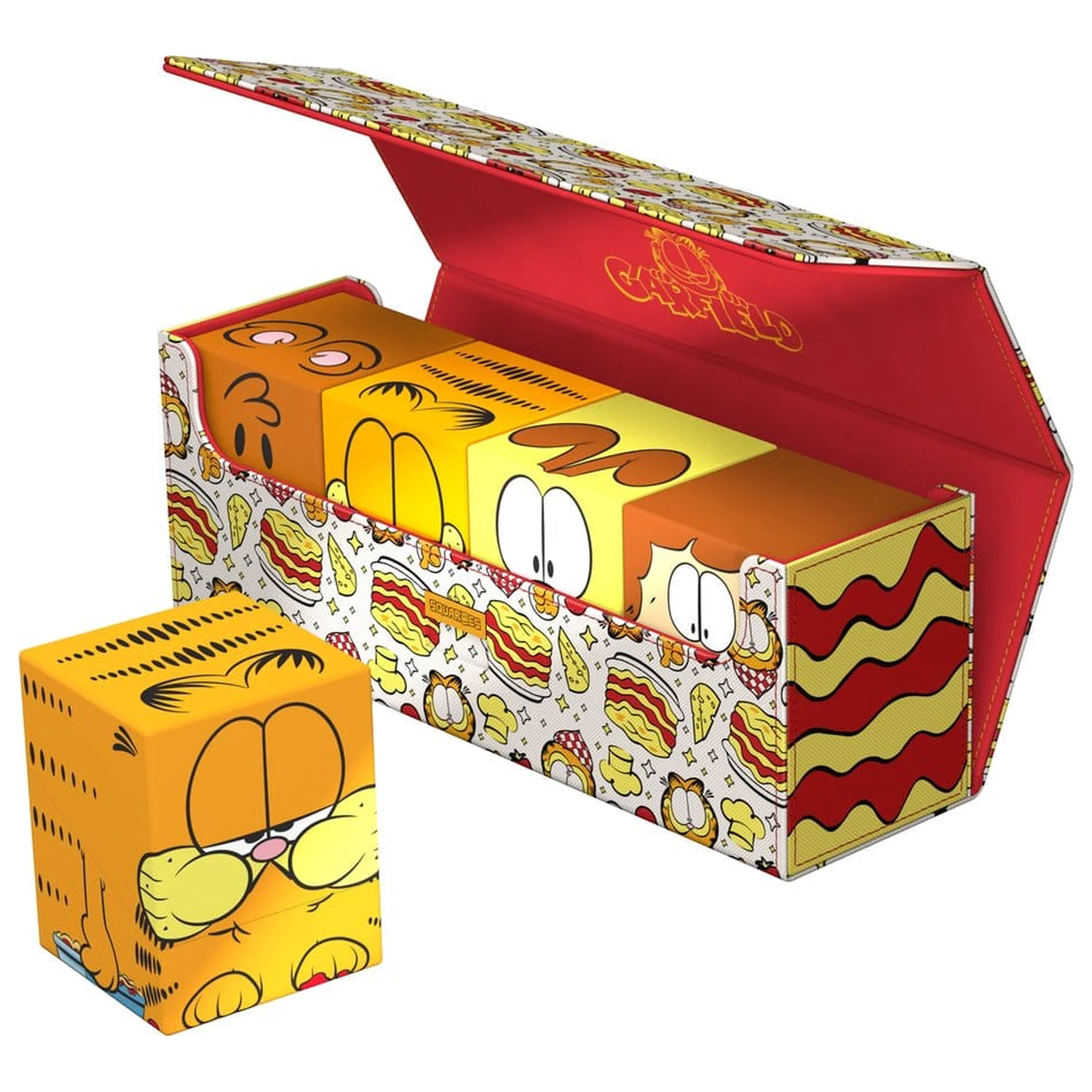 Squaroes Squaroe Garfield Collectors Case - Monday Survival Lasagna product photo