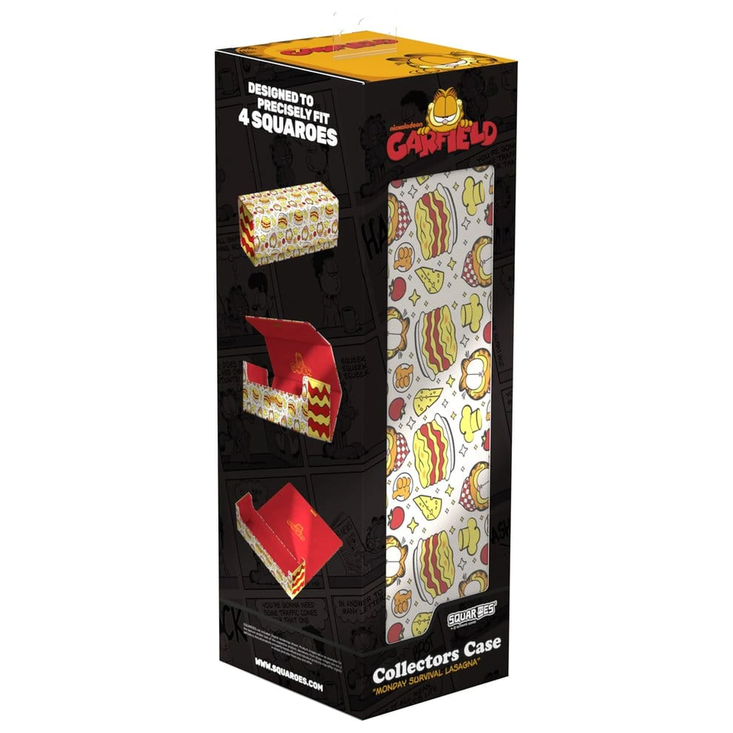 Squaroes Squaroe Garfield Collectors Case - Monday Survival Lasagna product photo