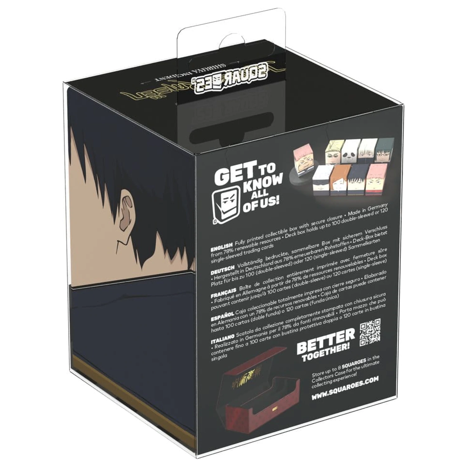 Squaroes Squaroe Jujutsu Kaisen JK002 - Megumi Fushiguro product photo