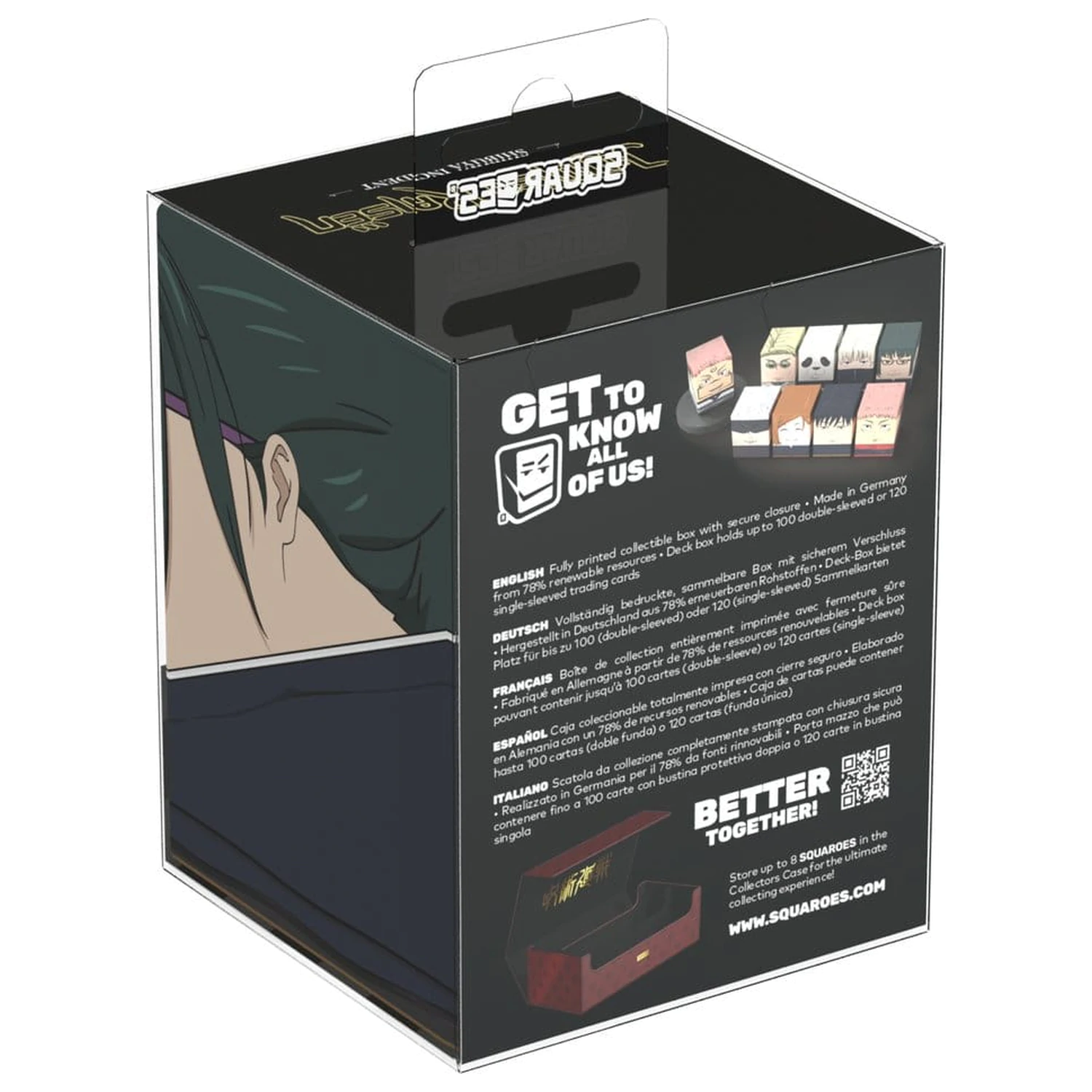 Squaroes Squaroe Jujutsu Kaisen JK004 - Maki Zen'in product photo