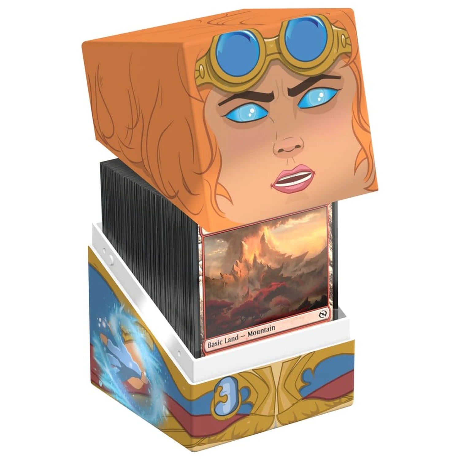 Squaroes Squaroe Magic: The Gathering "Reality Fracture" MTG012 - Chandra (Fractured) product photo
