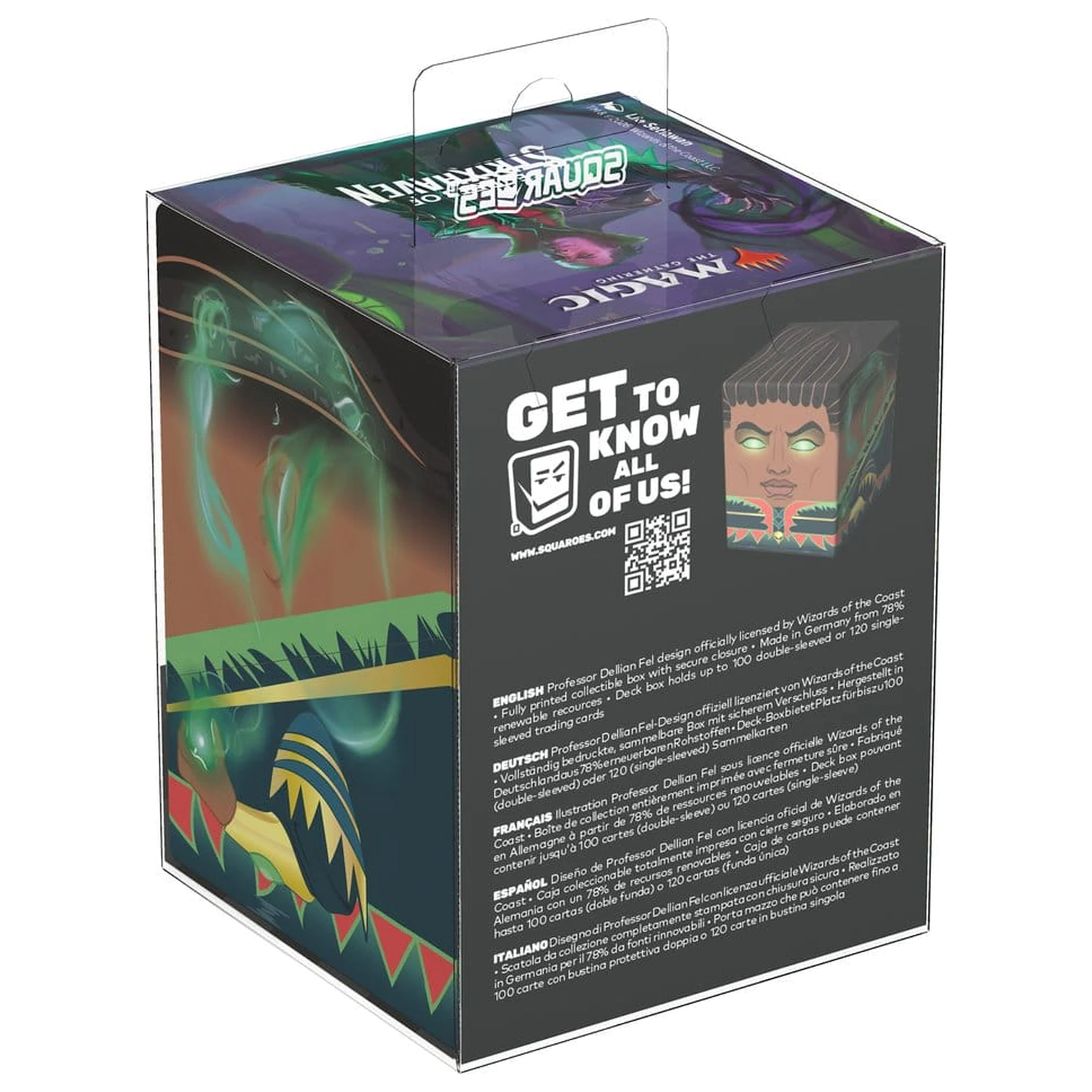 Squaroes Squaroe Magic: The Gathering "SOS" MTG009 - Professor Dellian Fel product photo