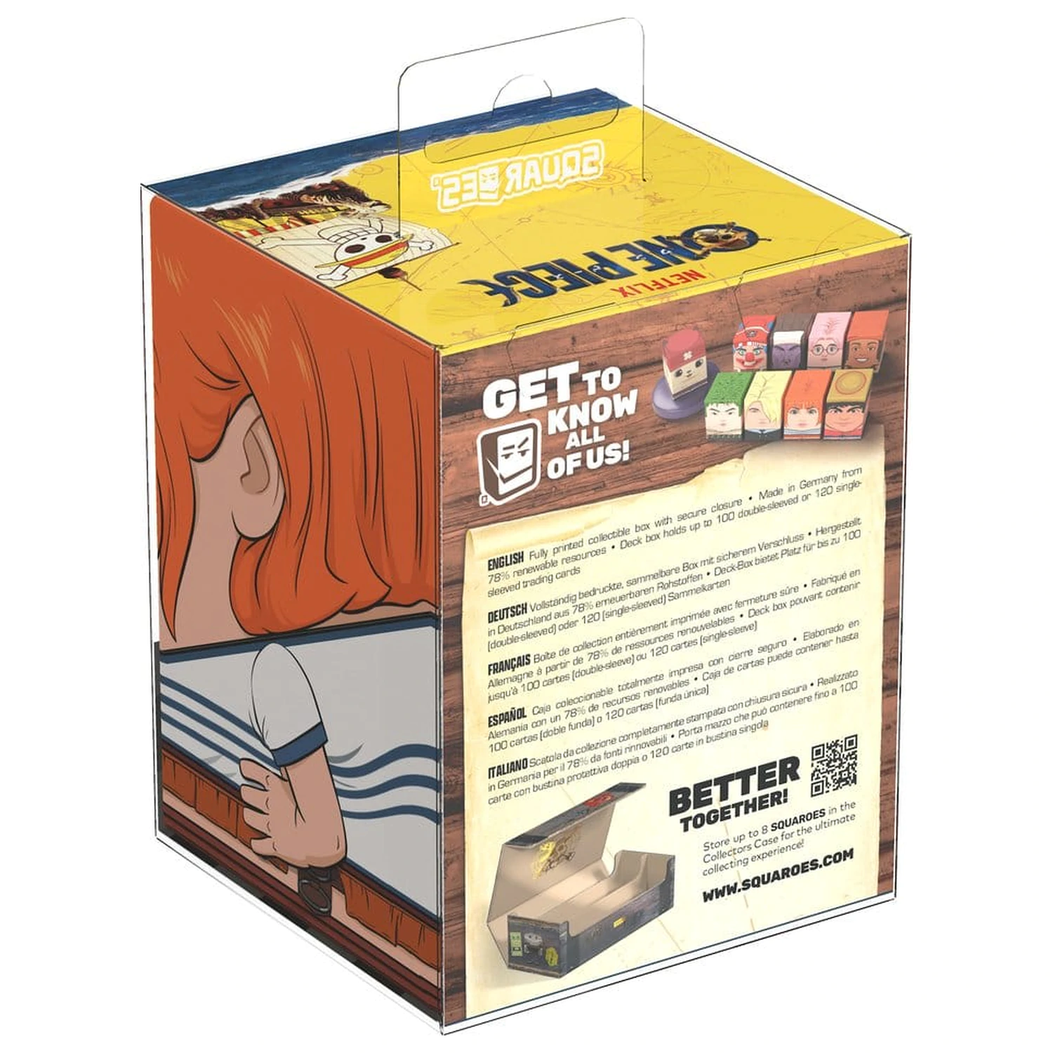Squaroes Squaroe ONE PIECE OP002 - Nami product photo