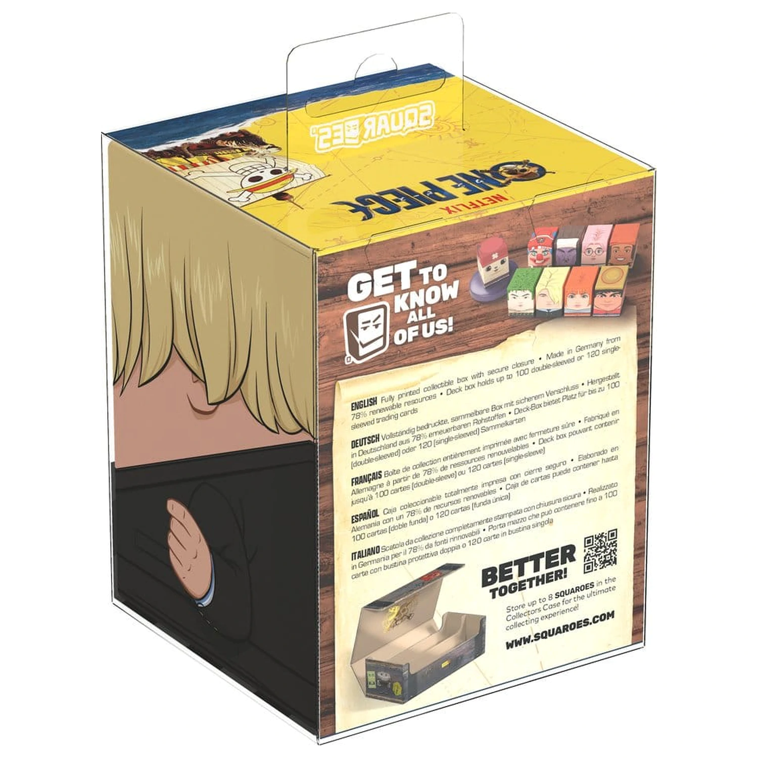 Squaroes Squaroe ONE PIECE OP003 - Sanji product photo