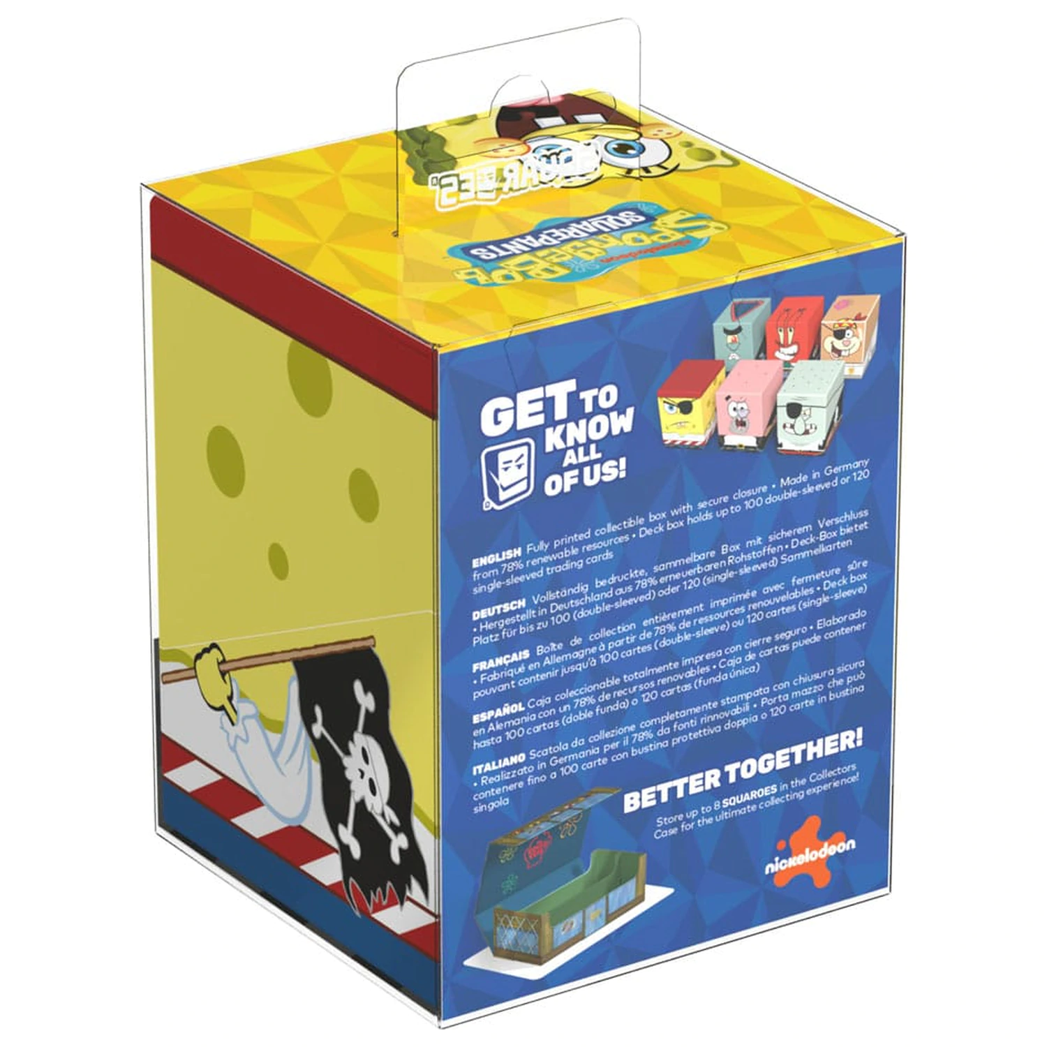  Squaroes Squaroe SpongeBob SquarePants™ SB015 - Pirate Spongebob product photo